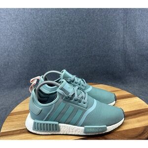 Adidas NMD R1 Vapour Steel Blue Teal Boost Trainers Size US 8 S76010